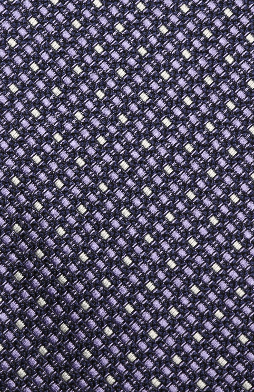 Шелковый галстук с узором ZEGNA фиолетового цвета по цене 21400 руб., арт. Z9D821XW, фото 3 Шелковый галстук с узором ZEGNA, арт. Z9D821XW, фото 3