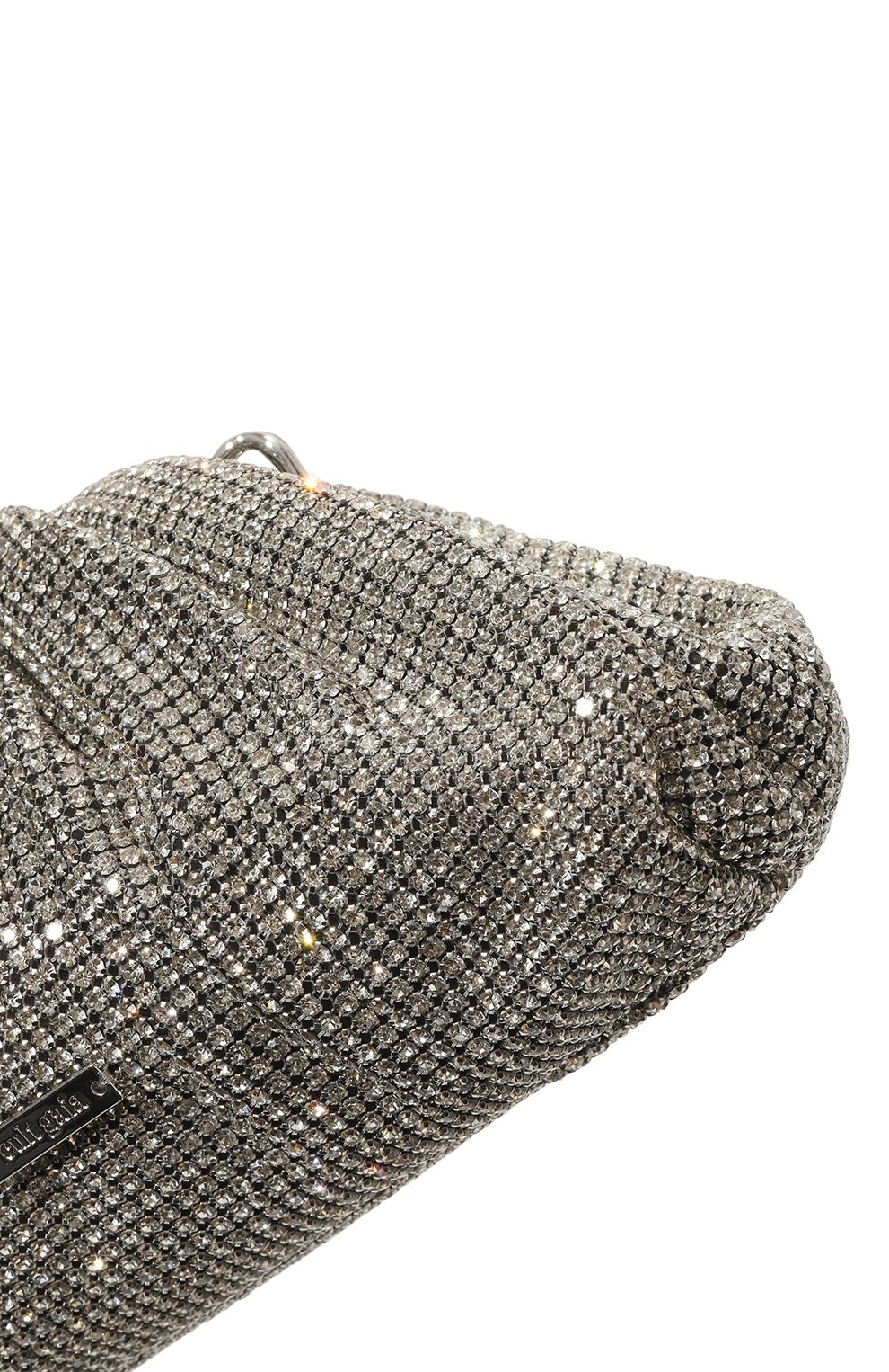 Клатч jaala CULT GAIA серебряного цвета по цене 52750 руб., арт. CB2977, фото 3 Клатч jaala CULT GAIA, арт. CB2977, фото 3