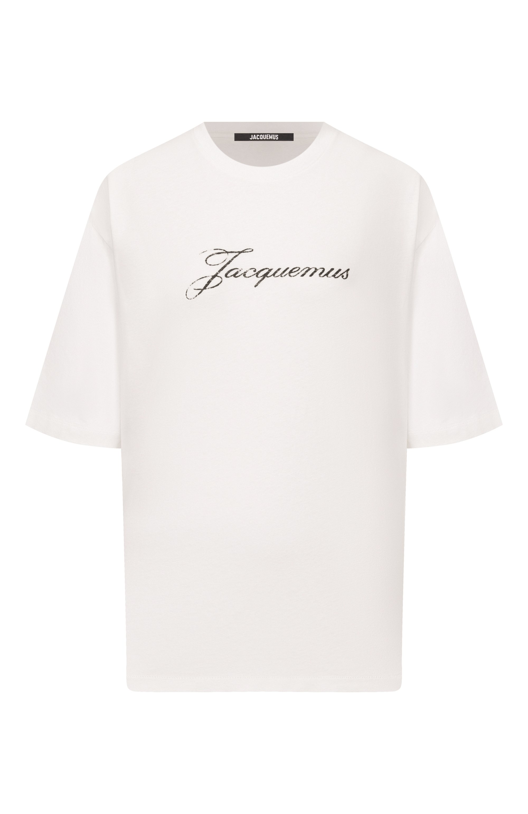 Хлопковая футболка JACQUEMUS, арт. 26ETSW00596/AJ00289, фото 1