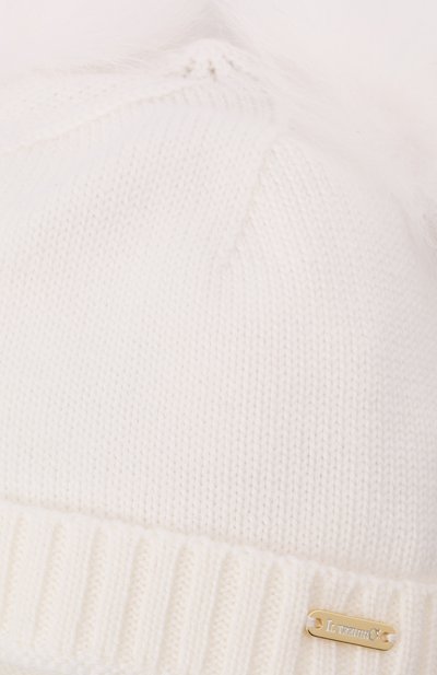 Шерстяная шапка с мехом IL TRENINO, арт. 21 4014, фото 3