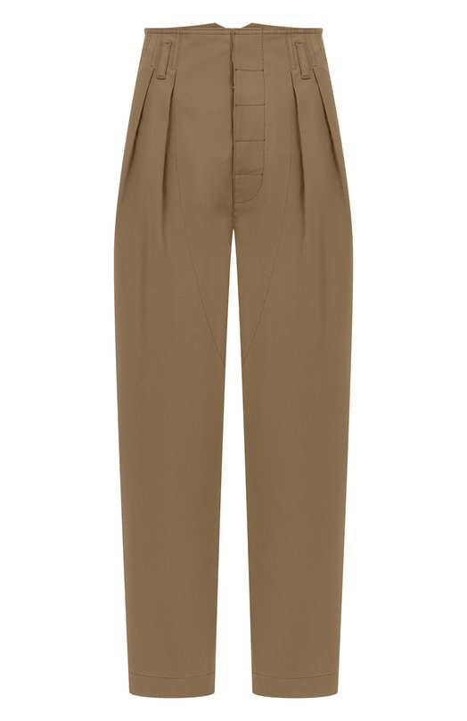 Хлопковые брюки Moschino A0303/5518 Хаки A0303/5518