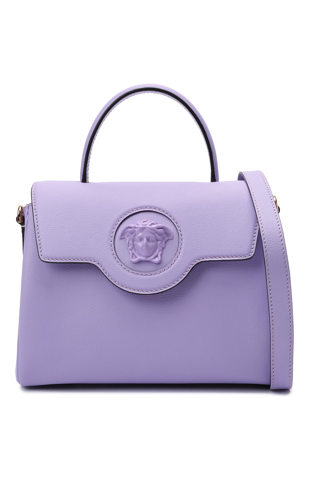 Сумка la medusa medium VERSACE сиреневого цвета по цене 318000 руб., арт. DBFI039/DVIT2T, фото 8 Сумка la medusa medium VERSACE, арт. DBFI039/DVIT2T, фото 8