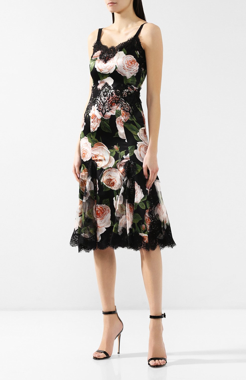 Платье с принтом DOLCE & GABBANA, арт. F6B6CT/FSAW9, фото 3