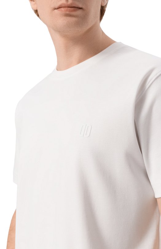 Хлопковая футболка Duno DUARTE/FAR0 Белый  DUARTE/FAR0 Фото 5