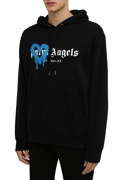 Хлопковое худи PALM ANGELS, арт. PMBB003F21FLE0011045, фото 3