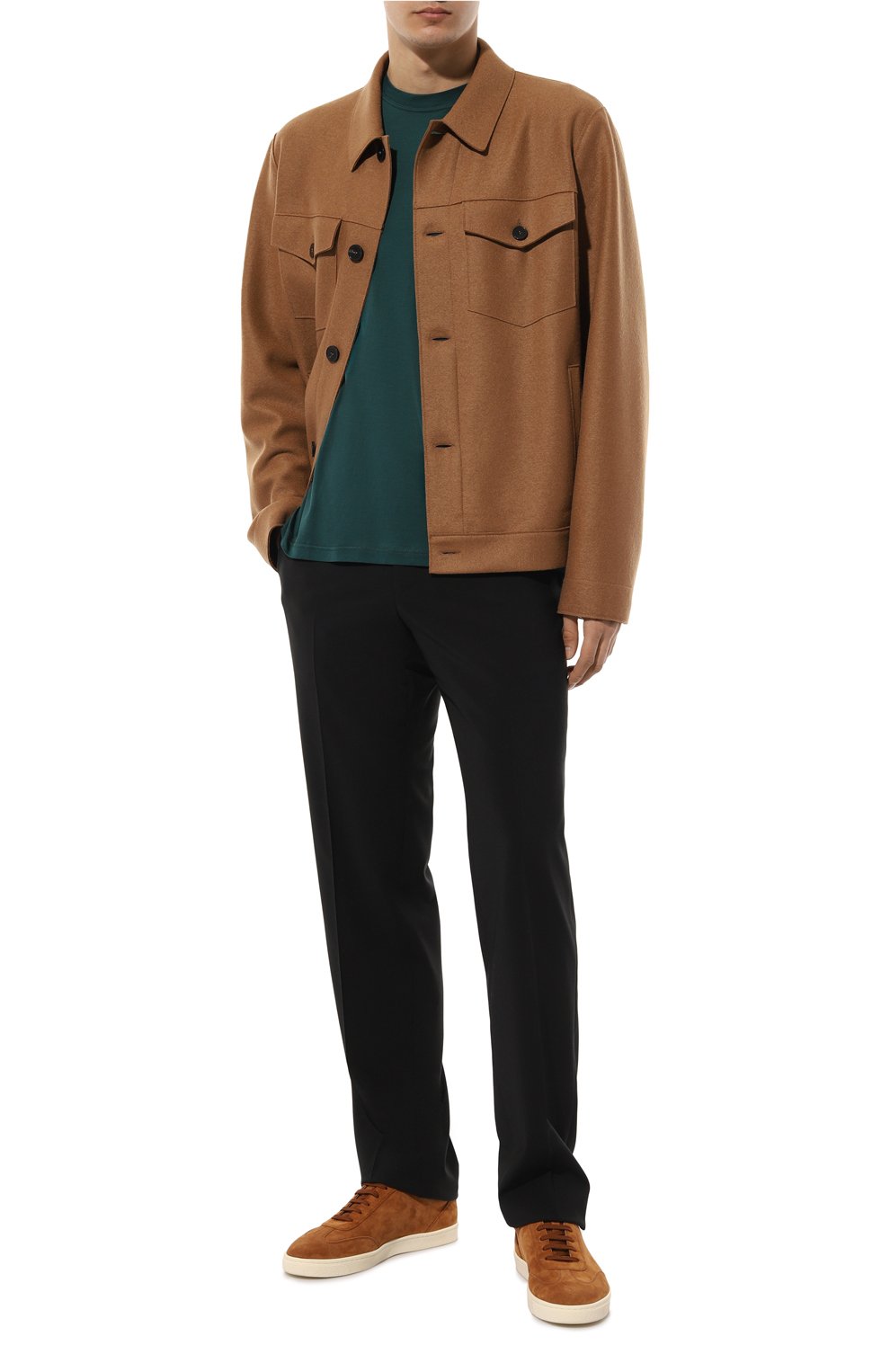 Хлопковая футболка KITON, арт. UMK1165K1, фото 2