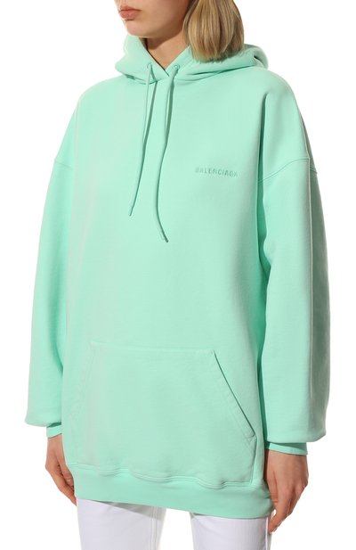 Хлопковое худи BALENCIAGA, арт. 578135/TLVB8, фото 3