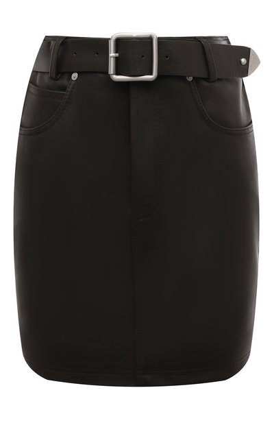 Женская кожаная юбка PINKO, арт. 103894/A21L