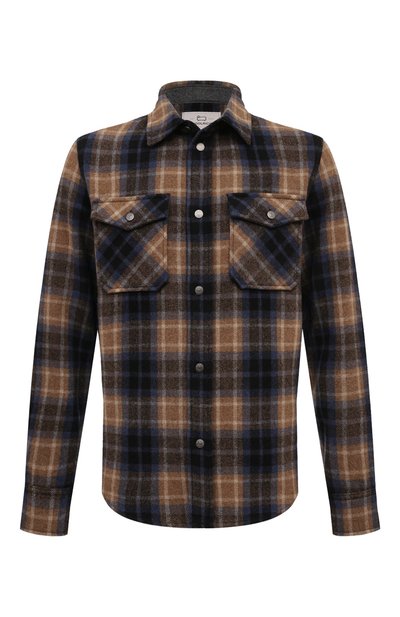 Мужская шерстяная рубашка WOOLRICH, арт. CFWOOS0065MRUT3093