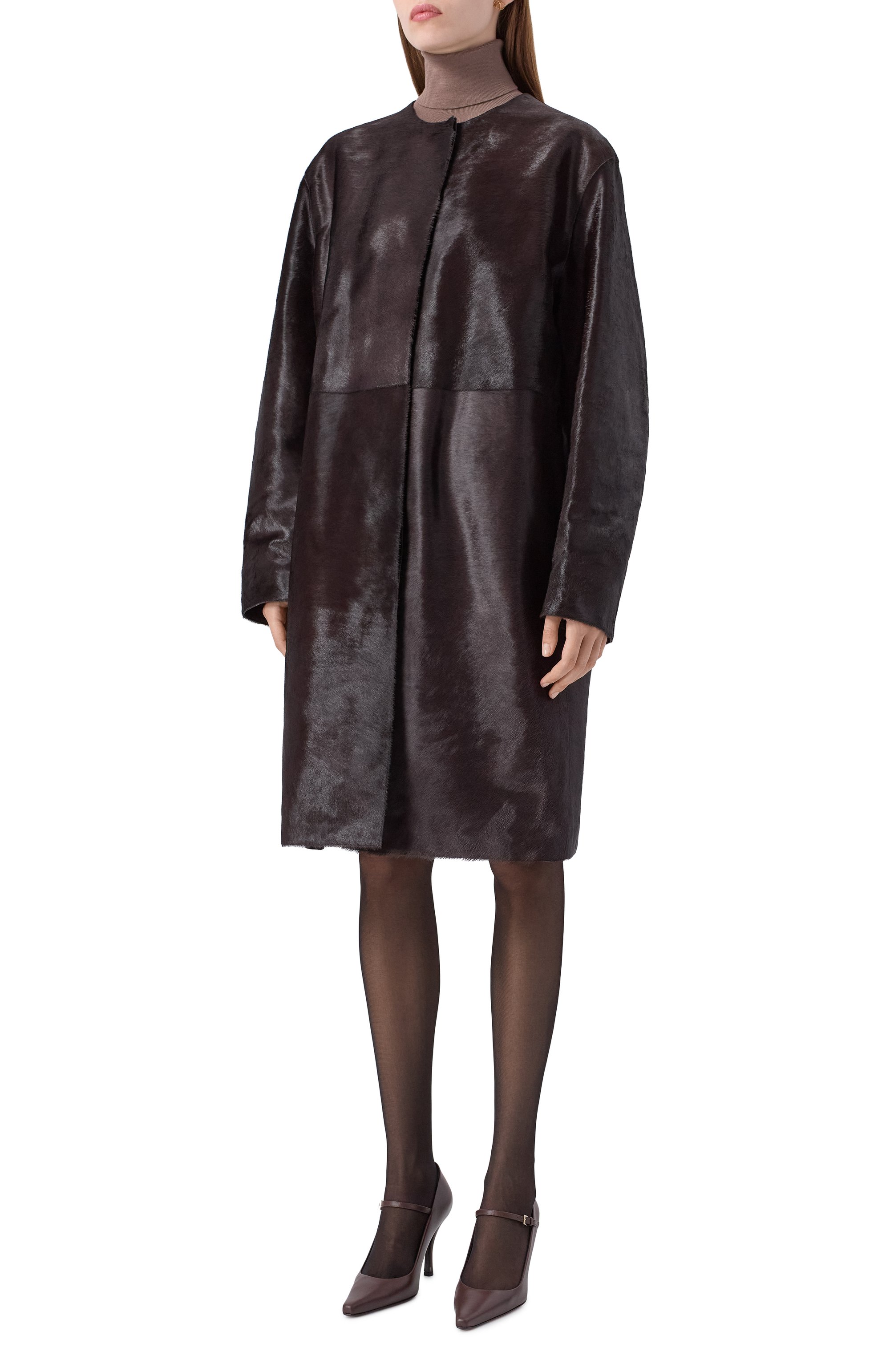 Кожаное пальто LOULOU DE SAISON, арт. MILLER, фото 3