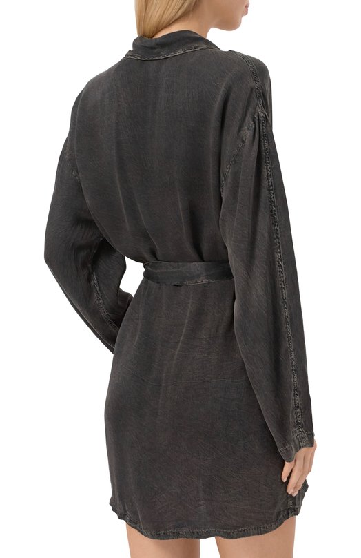 Платье из вискозы Diesel A18367/0TKBS Серый  A18367/0TKBS Фото 4