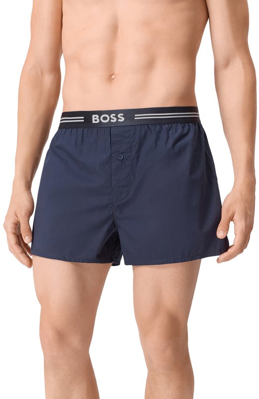 Комплект из трех боксеров BOSS 50480034 Синий  50480034 Фото 6