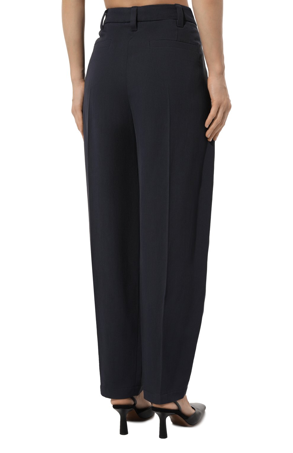 Брюки из вискозы и льна BRUNELLO CUCINELLI, арт. MH579B1297, фото 4