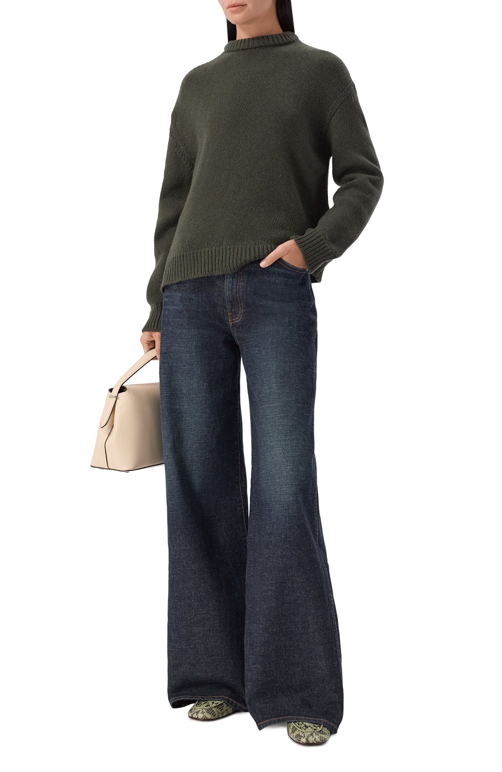 Свитер из шерсти и кашемира JIL SANDER, арт. J02GP0277/J14860, фото 2