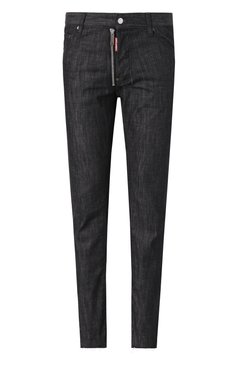 Мужские джинсы cool guy DSQUARED2 черного цвета, арт. S71LB1566/S30357 | Фото 1 (Длина (брюки, джинсы): Стандартные; Стили: Кэжуэл, Streetwear; Кросс-КТ: Деним; Материал внешний: Деним, Хлопок; Силуэт М (брюки): Узкие)