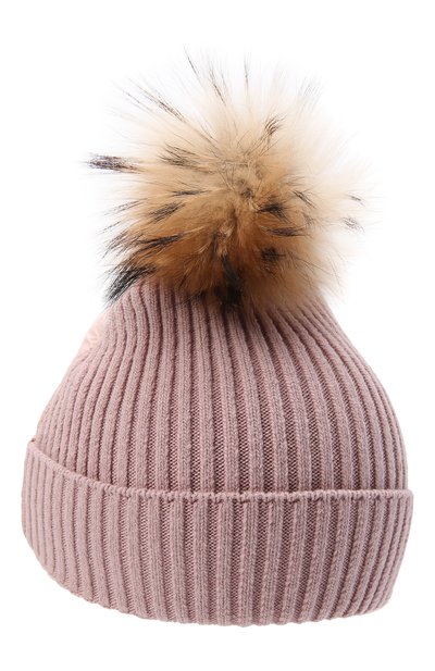Утепленная шапка с меховым помпоном HERNO розового цвета по цене 13750 руб., арт. BER001G/12017, фото 2 Утепленная шапка с меховым помпоном HERNO, арт. BER001G/12017, фото 2