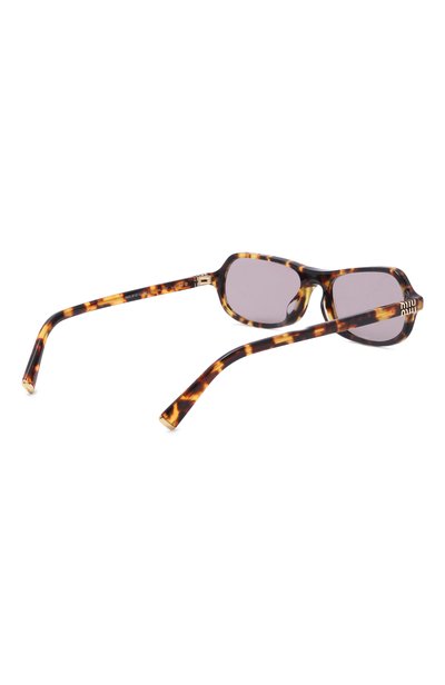 Солнцезащитные очки MIU MIU коричневого цвета по цене 49950 руб., арт. B10SU-14L20I, фото 4 Солнцезащитные очки MIU MIU, арт. B10SU-14L20I, фото 4