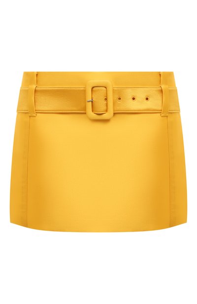 Женская юбка из шерсти и шелка PRADA, арт. P108UH-BH7-F065Y-221