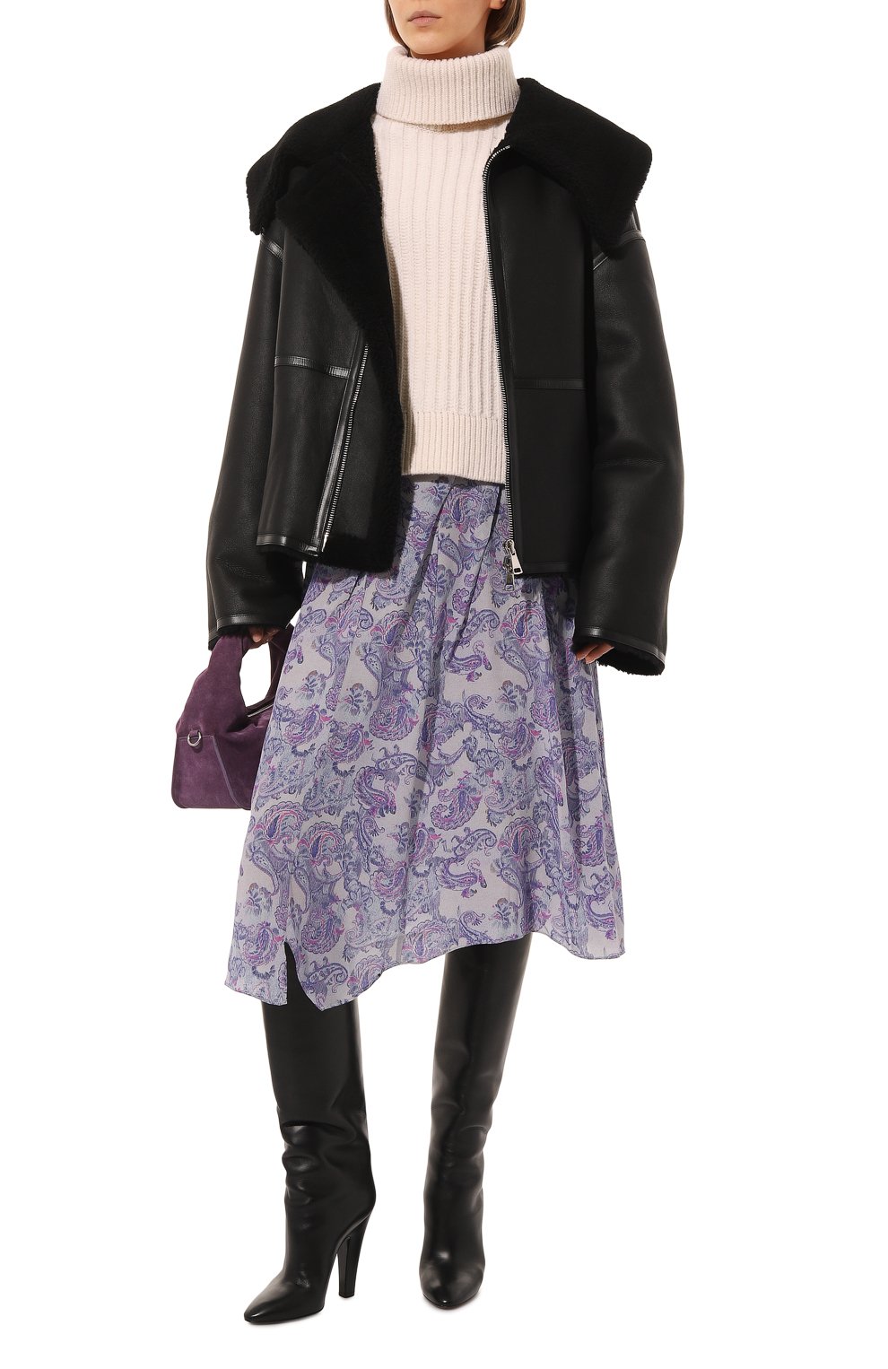 Шелковая юбка ISABEL MARANT, арт. 22AJU0832/22A024I30IB, фото 2