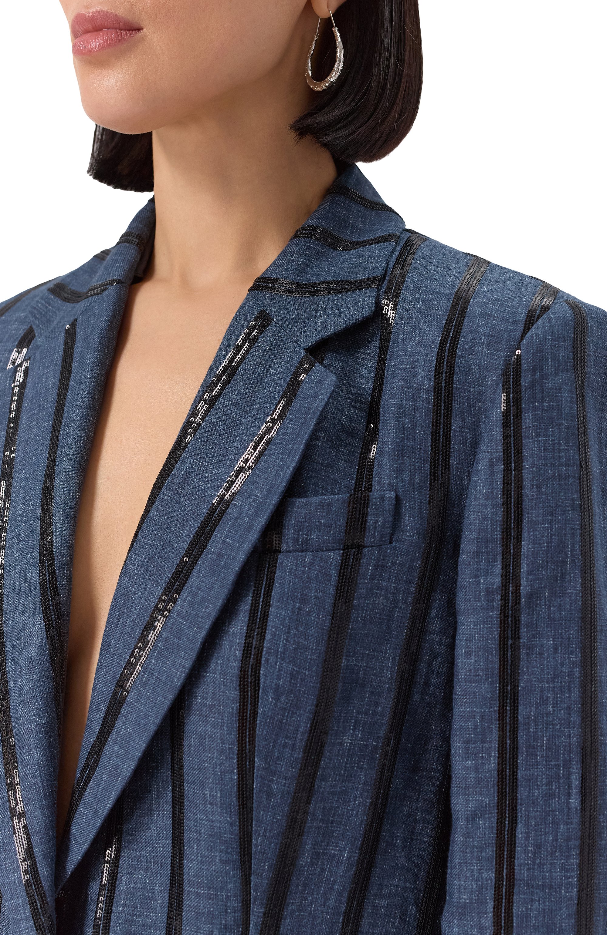 Льняной жакет BRUNELLO CUCINELLI, арт. MH5387333, фото 5