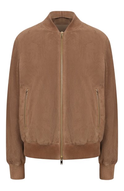 Женский замшевый бомбер MVST, арт. M26.2PW.L028 BIG SIZE/METIS SUEDE 0.6 MM