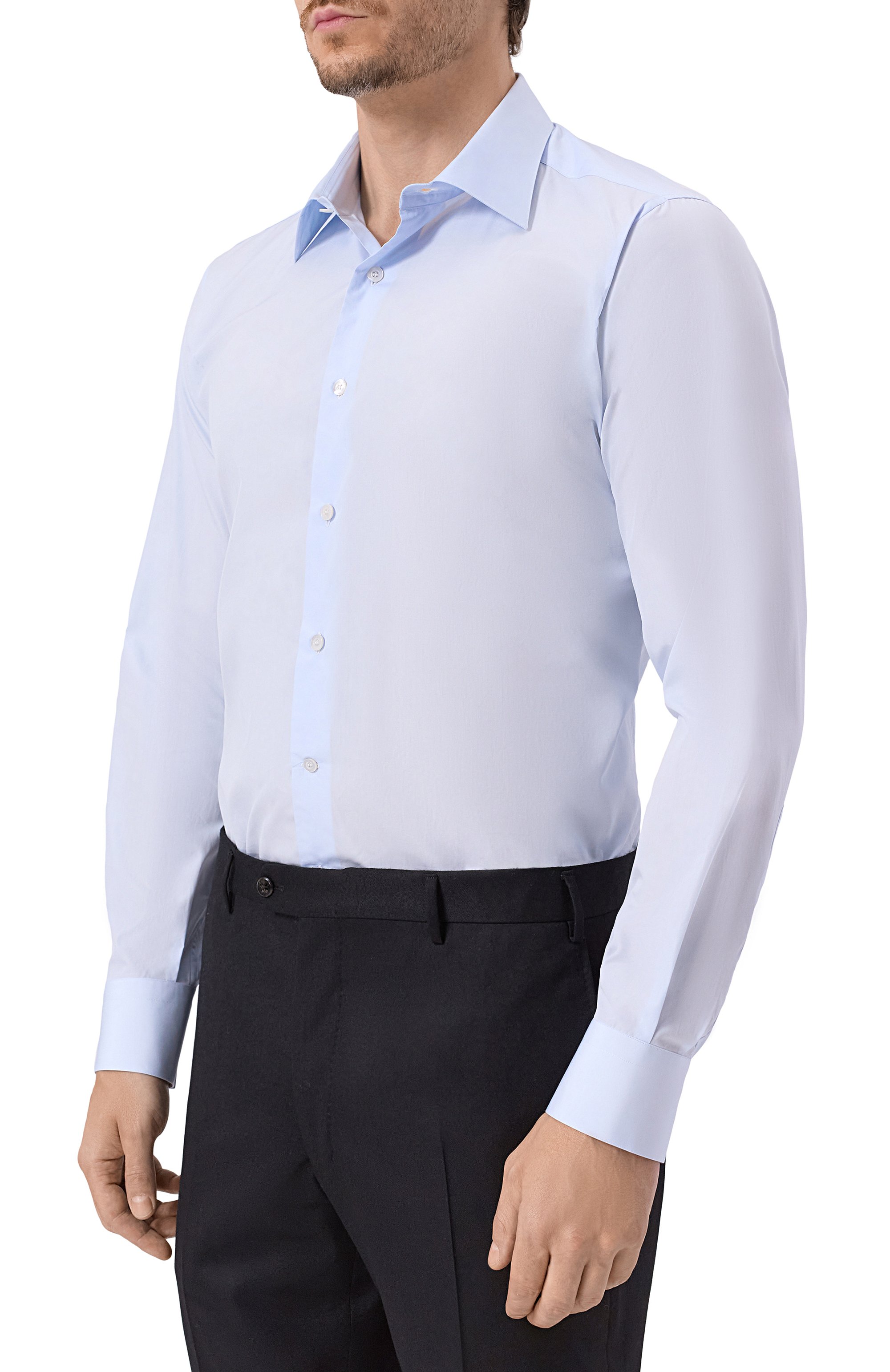 Хлопковая сорочка MVST, арт. M0RBIDA/ALBERT0/SQUARED/F339463-KING S0YELLA 240/G, фото 3