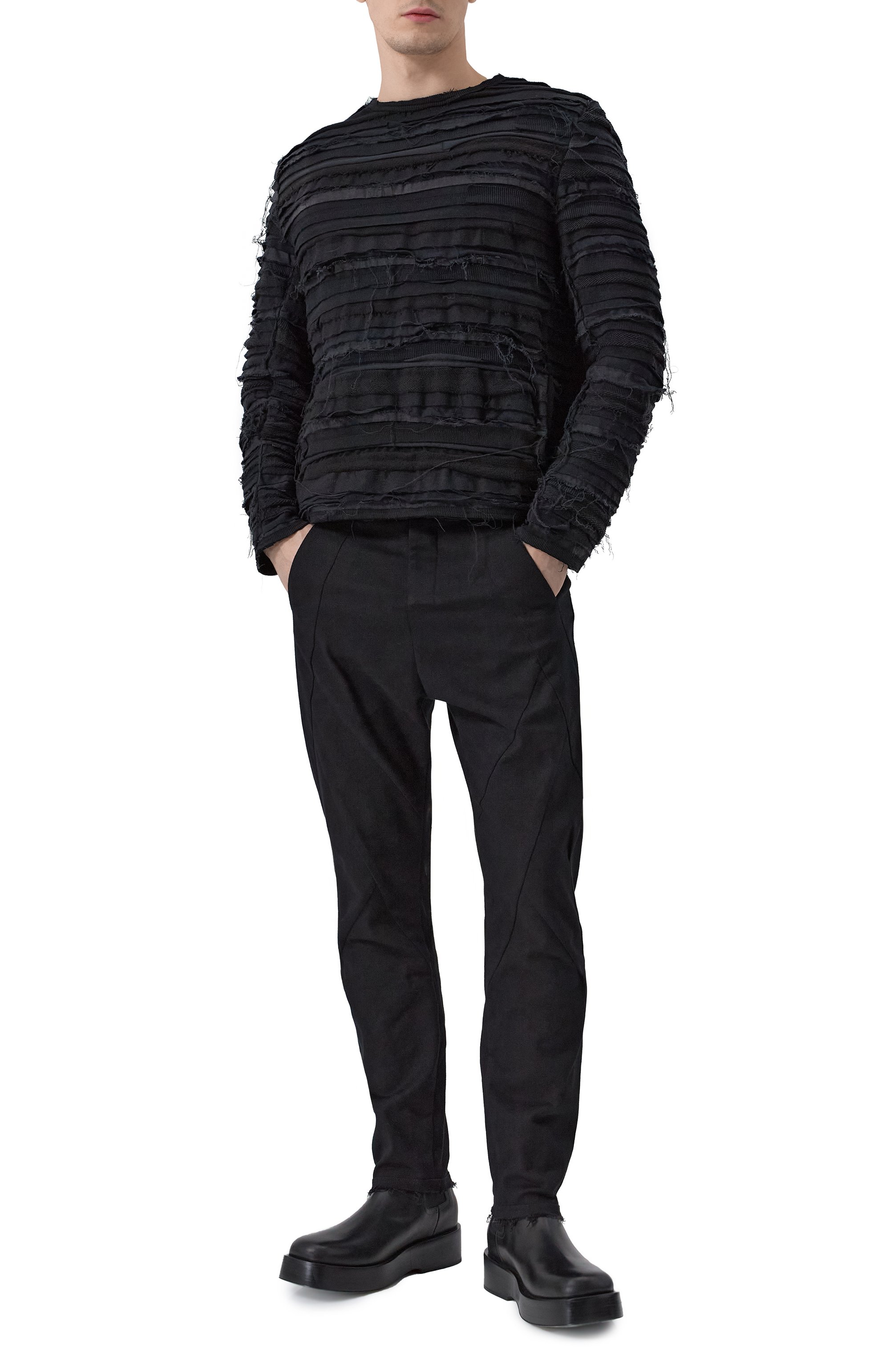 Хлопковые брюки 139DEC, арт. PN371-BK, фото 2