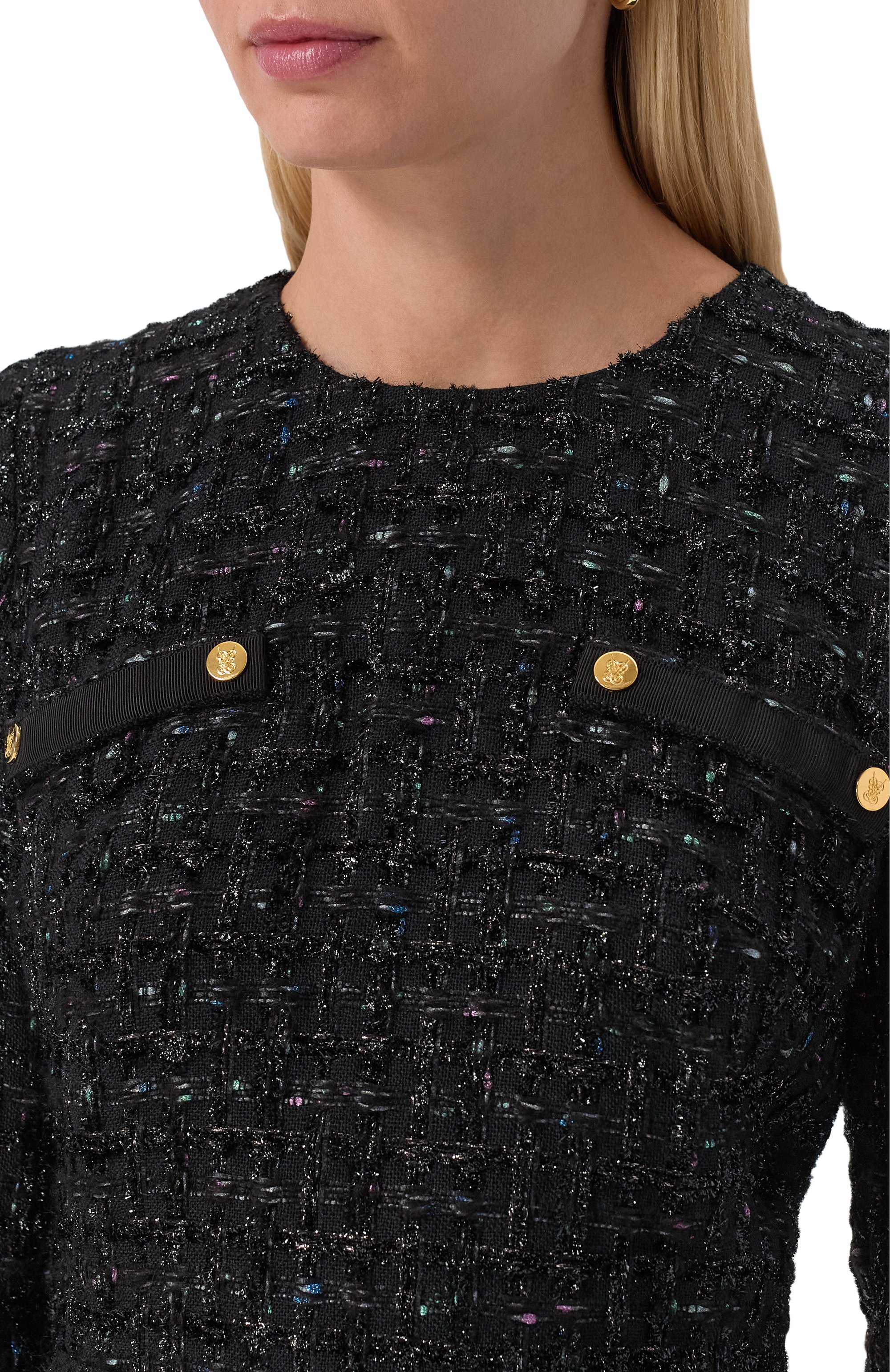 Твидовое платье GIAMBATTISTA VALLI, арт. 25FWPVCA5048/24LIN, фото 5