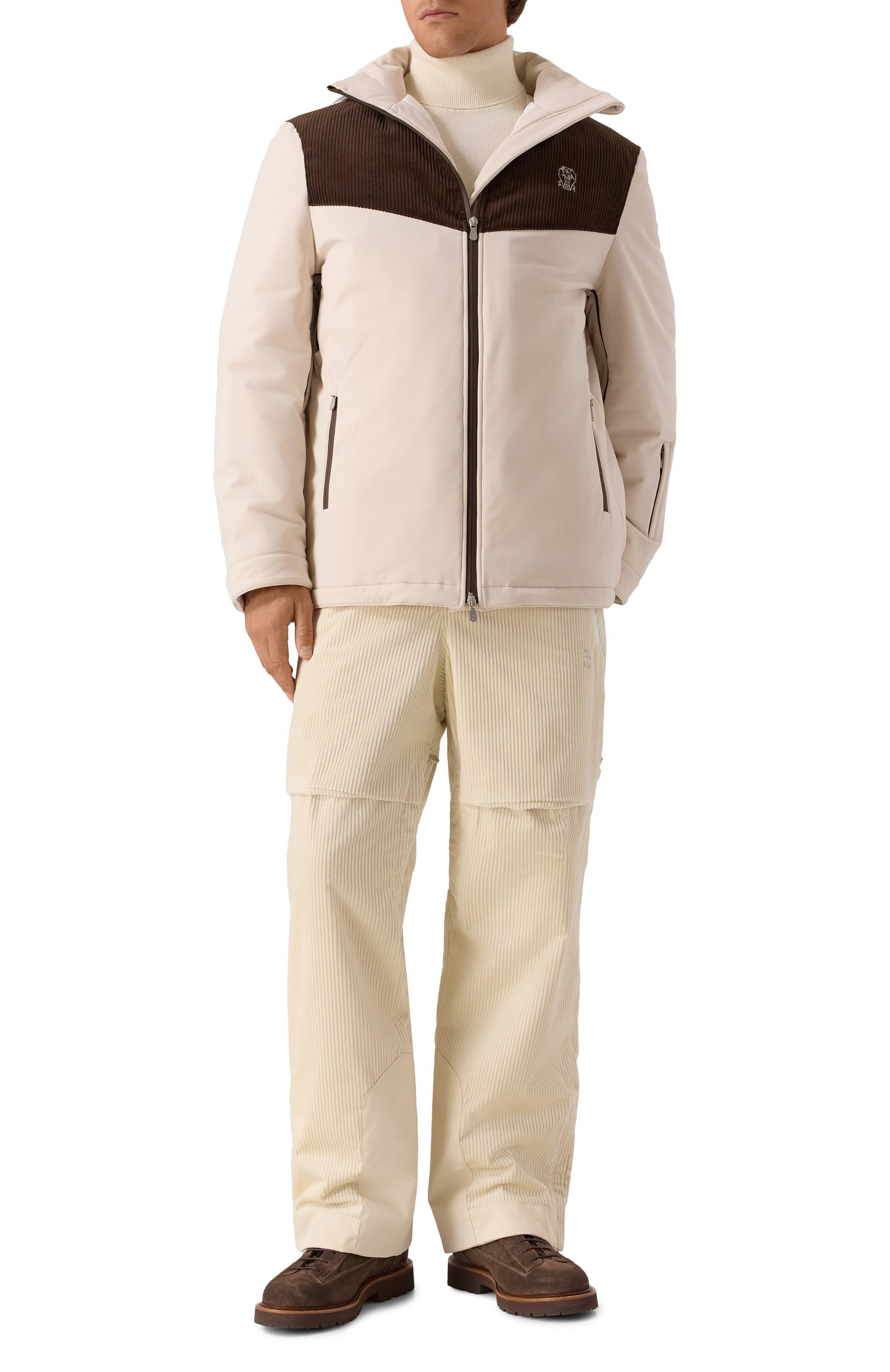 Вельветовый комбинезон BRUNELLO CUCINELLI, арт. MM180KP07, фото 2