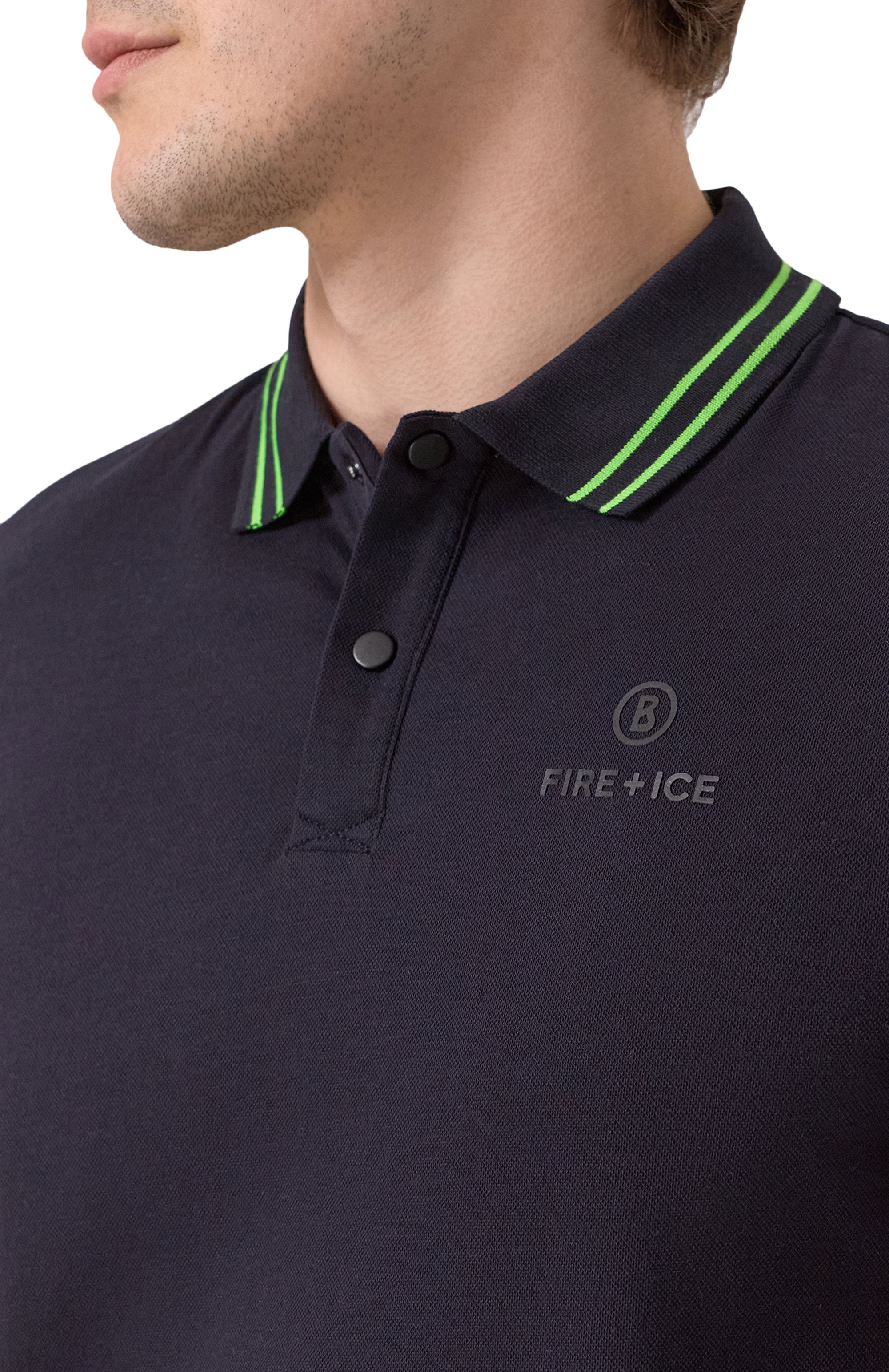 Хлопковое поло BOGNER FIRE+ICE, арт. 54487310, фото 5