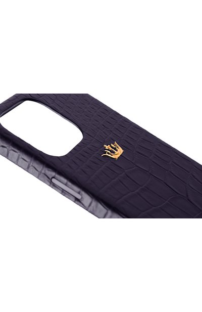Чехол leather case для iphone 14 pro violet CAVIAR, арт. 28227_14pro, фото 3