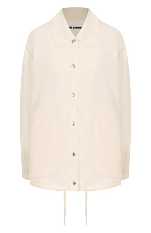 Хлопковая куртка Jil Sander J04AM0001-J45026 Кремовый J04AM0001-J45026