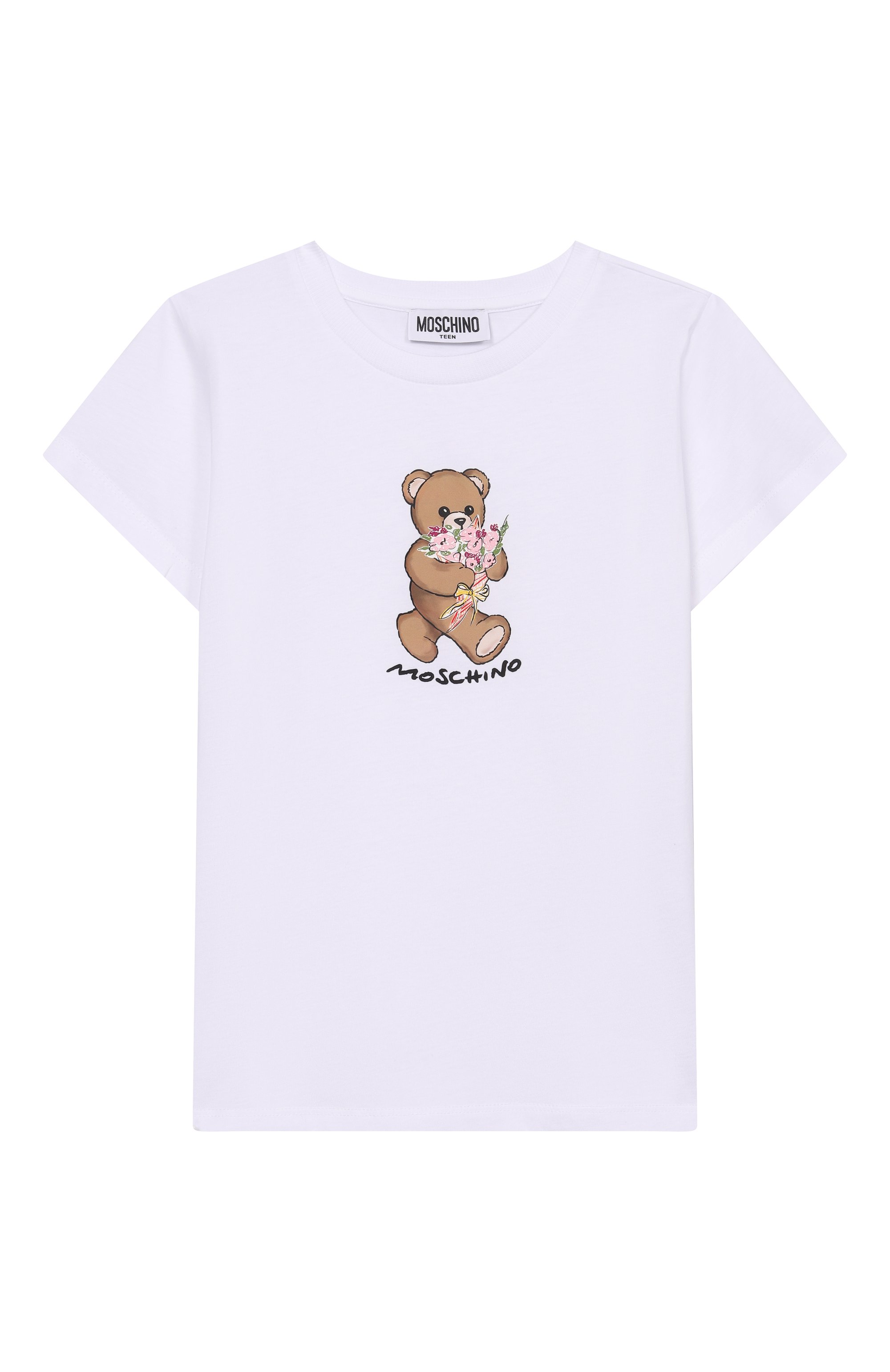 Хлопковая футболка MOSCHINO, арт. HGM06K/LAA02, фото 1