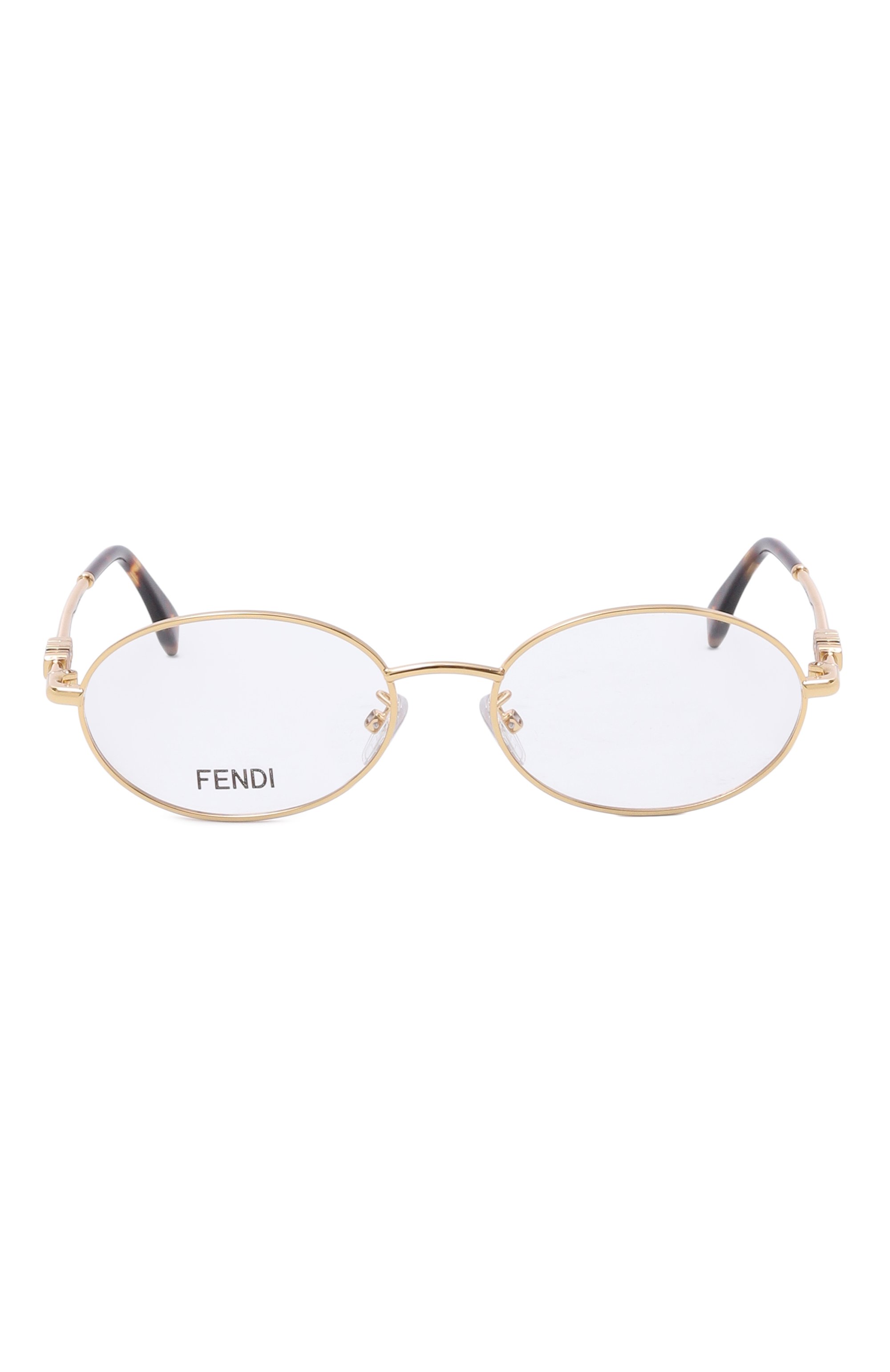 Оправа FENDI золотого цвета по цене 67100 руб., арт. FE50140U 030, фото 2 Оправа FENDI, арт. FE50140U 030, фото 2