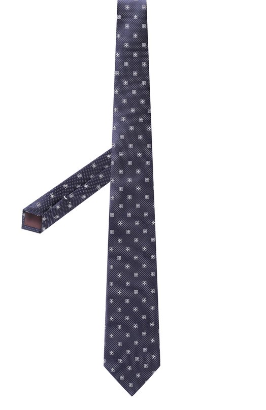 Шелковый галстук Canali 18/HJ04201 Синий  18/HJ04201 Фото 3
