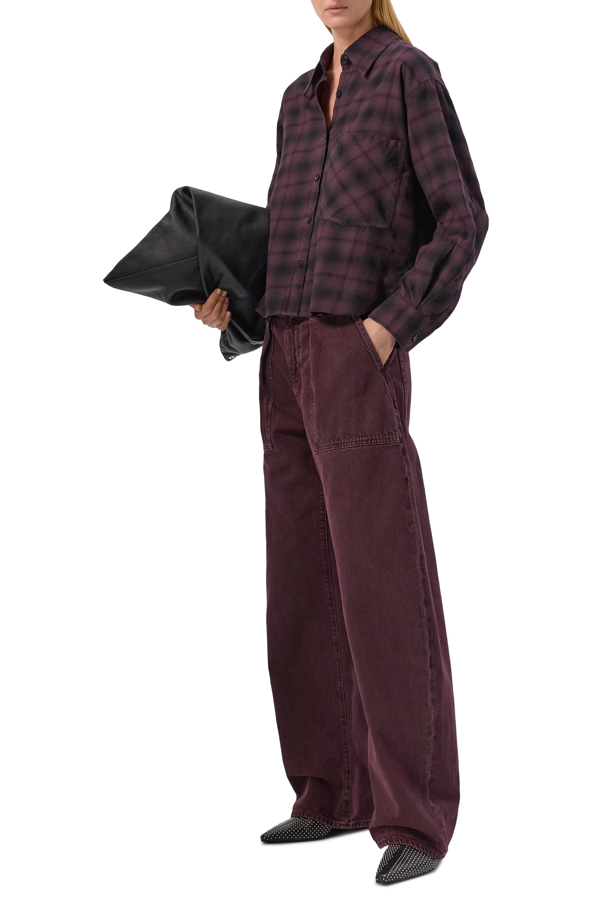 Хлопковые брюки sefton AGOLDE, арт. A240D1183, фото 2