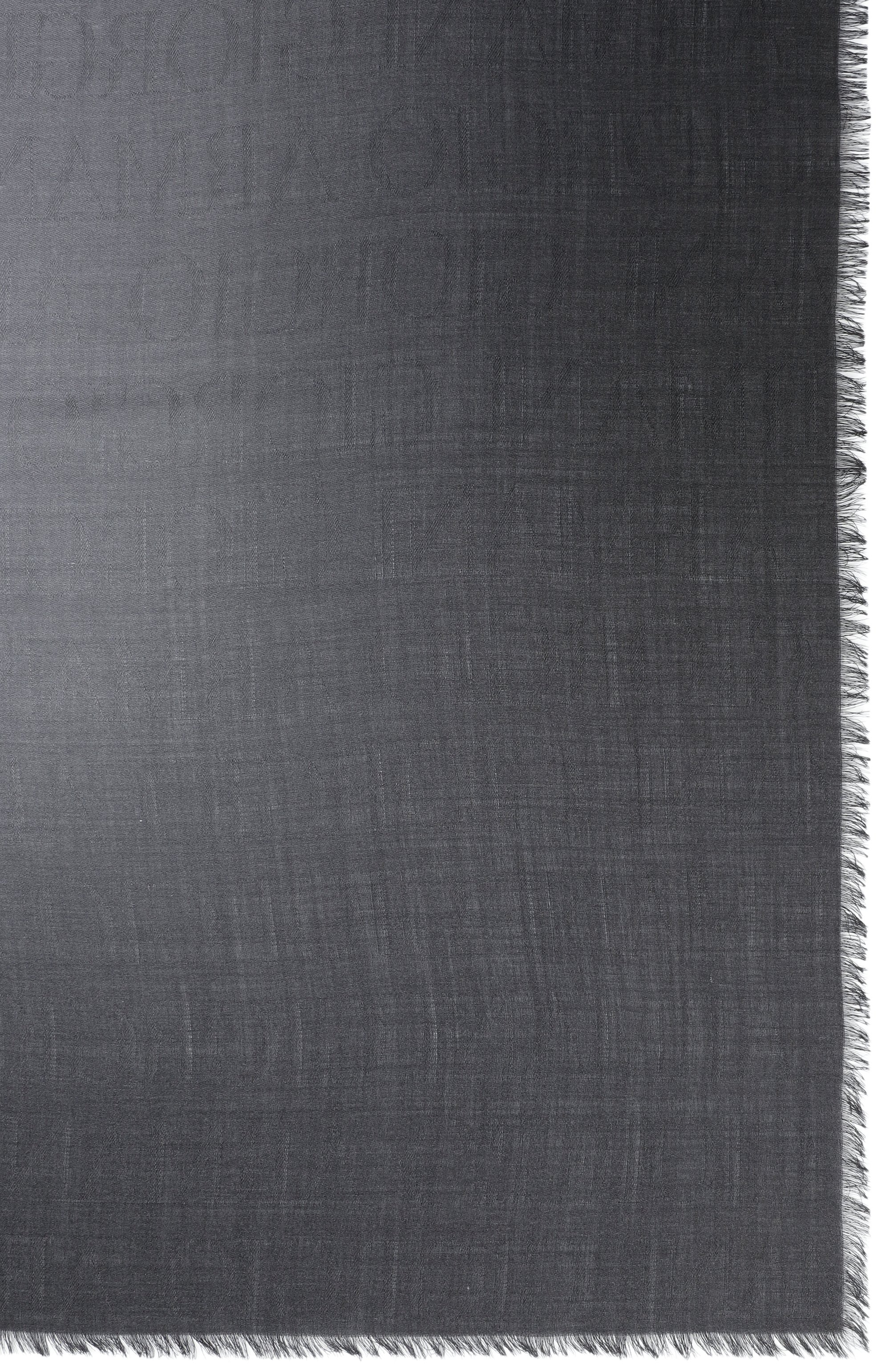 Платок из шерсти и шелка GIORGIO ARMANI, арт. GM001848/AF18594, фото 4