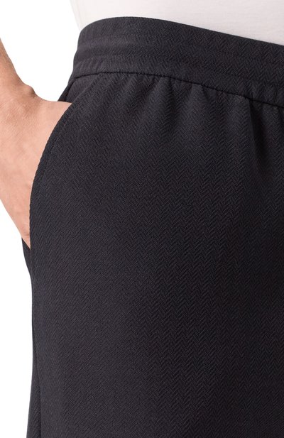 Джоггеры из хлопка и лиоцелла EMPORIO ARMANI, арт. EM005382/AF13700, фото 5