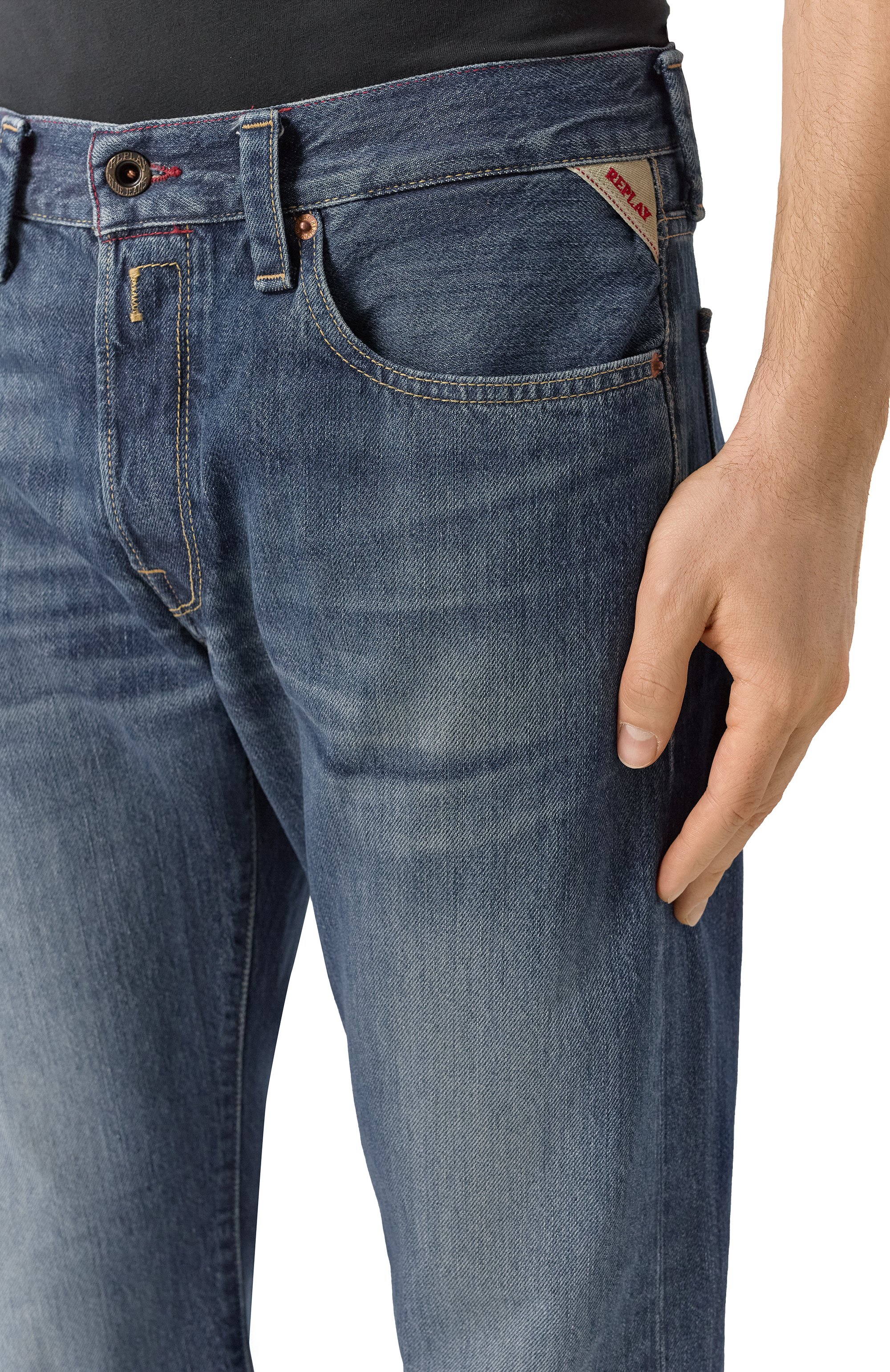 Джинсы deryck REPLAY, арт. M1039R.000.814 836, фото 5