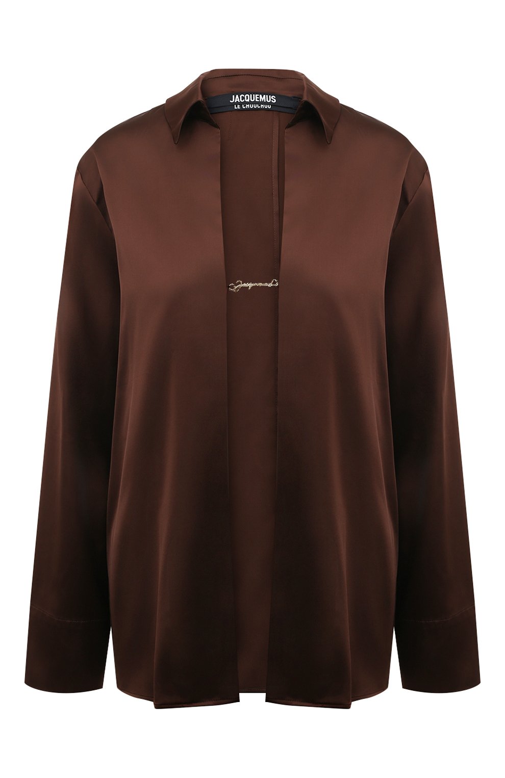 Атласная блузка JACQUEMUS, арт. 22E/213SH103-1000, фото 1