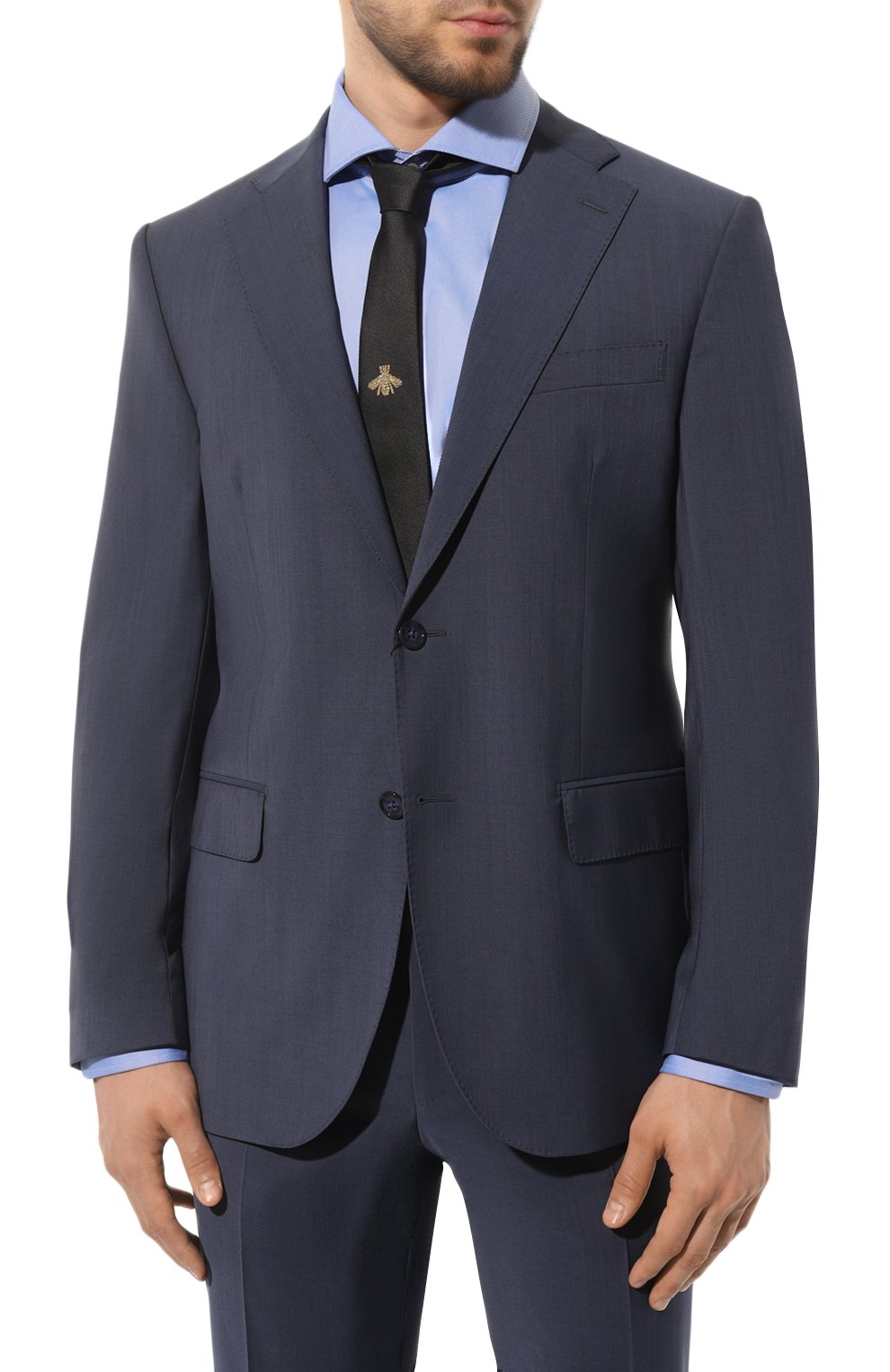 Шерстяной костюм CORNELIANI, арт. 916008-3118563/915002-3118563, фото 2