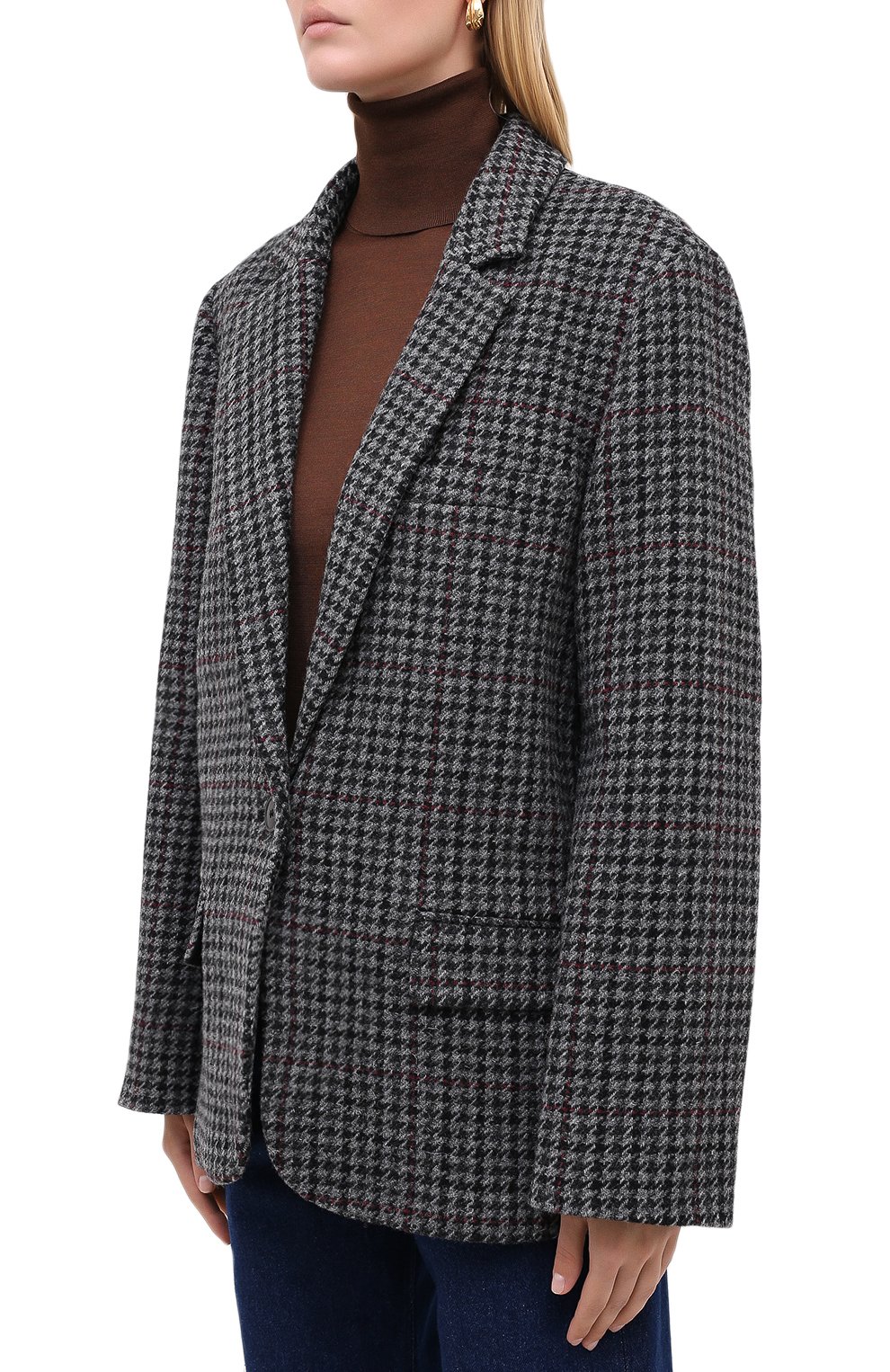 Шерстяной жакет ISABEL MARANT ETOILE, арт. VE0439-20A025E/CHARLY, фото 3