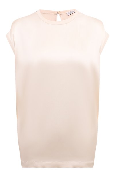 Женский атласный топ BRUNELLO CUCINELLI, арт. MPC59EH500