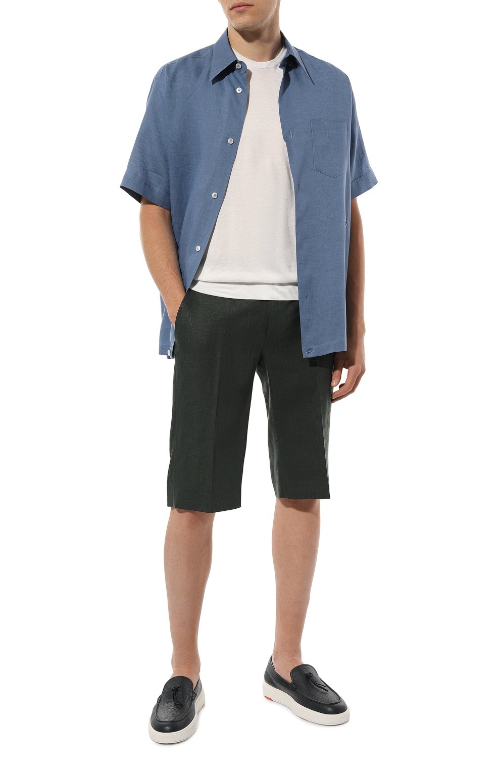 Льняные шорты STEFANO RICCI, арт. M1T3200281/L0001F, фото 2