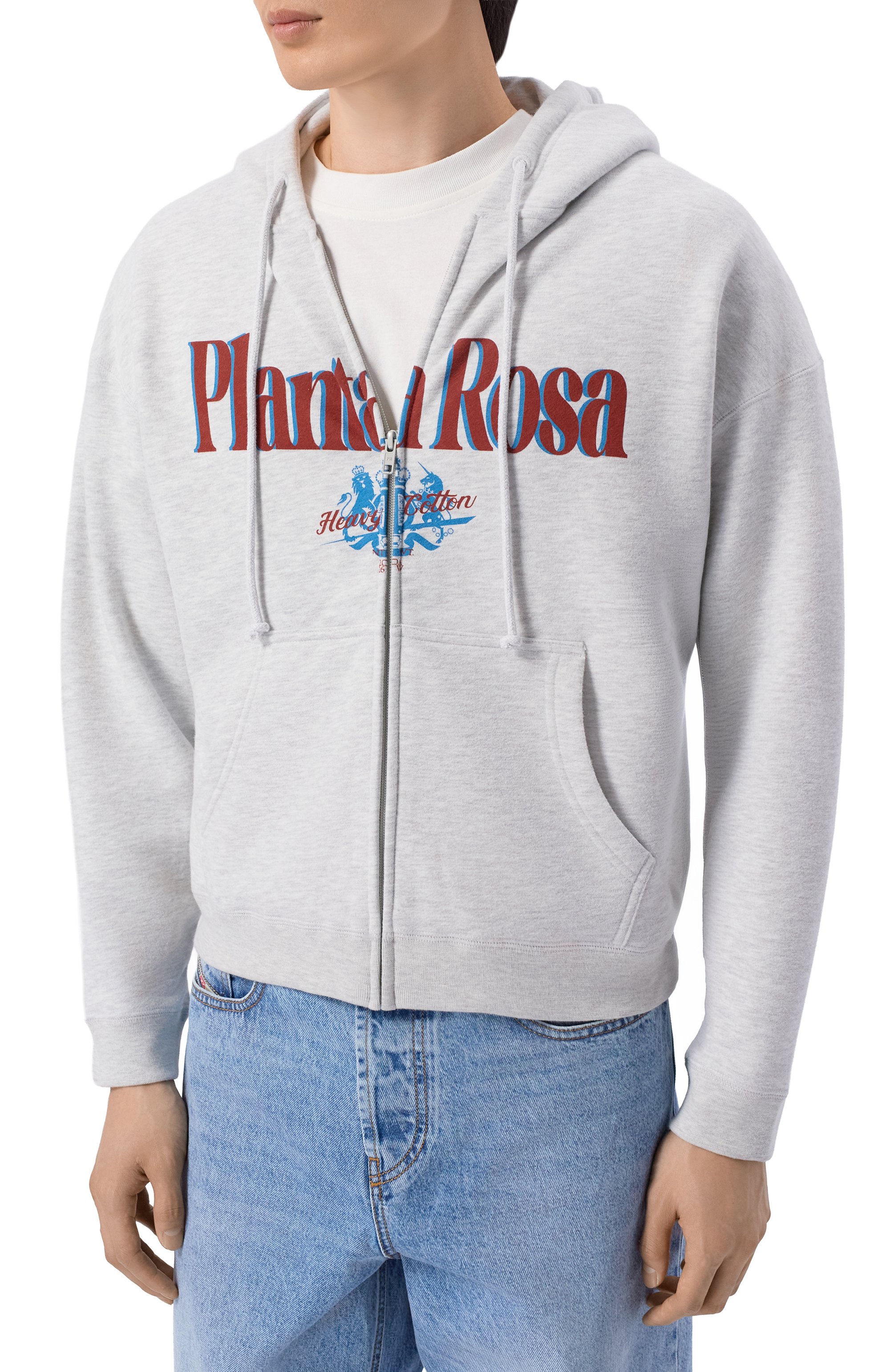 Хлопковая толстовка PLANTA ROSA, арт. PR/HZ013/ROSAHILLS/370VELVET, фото 4