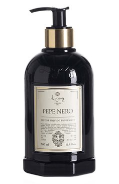 Жидкое мыло для рук pepe nero / "черный перец" (500ml) LOGEVY FIRENZE 1965 бесцветного цвета, арт. 8050519374064 | Фото 1 (Косметика кросс-кт: Уход У; Тип продукта: Мыло; Нос: Не проставлено; Назначение: Для рук; Реги�ональные ограничения белый список (Axapta Mercury): Не проставлено)