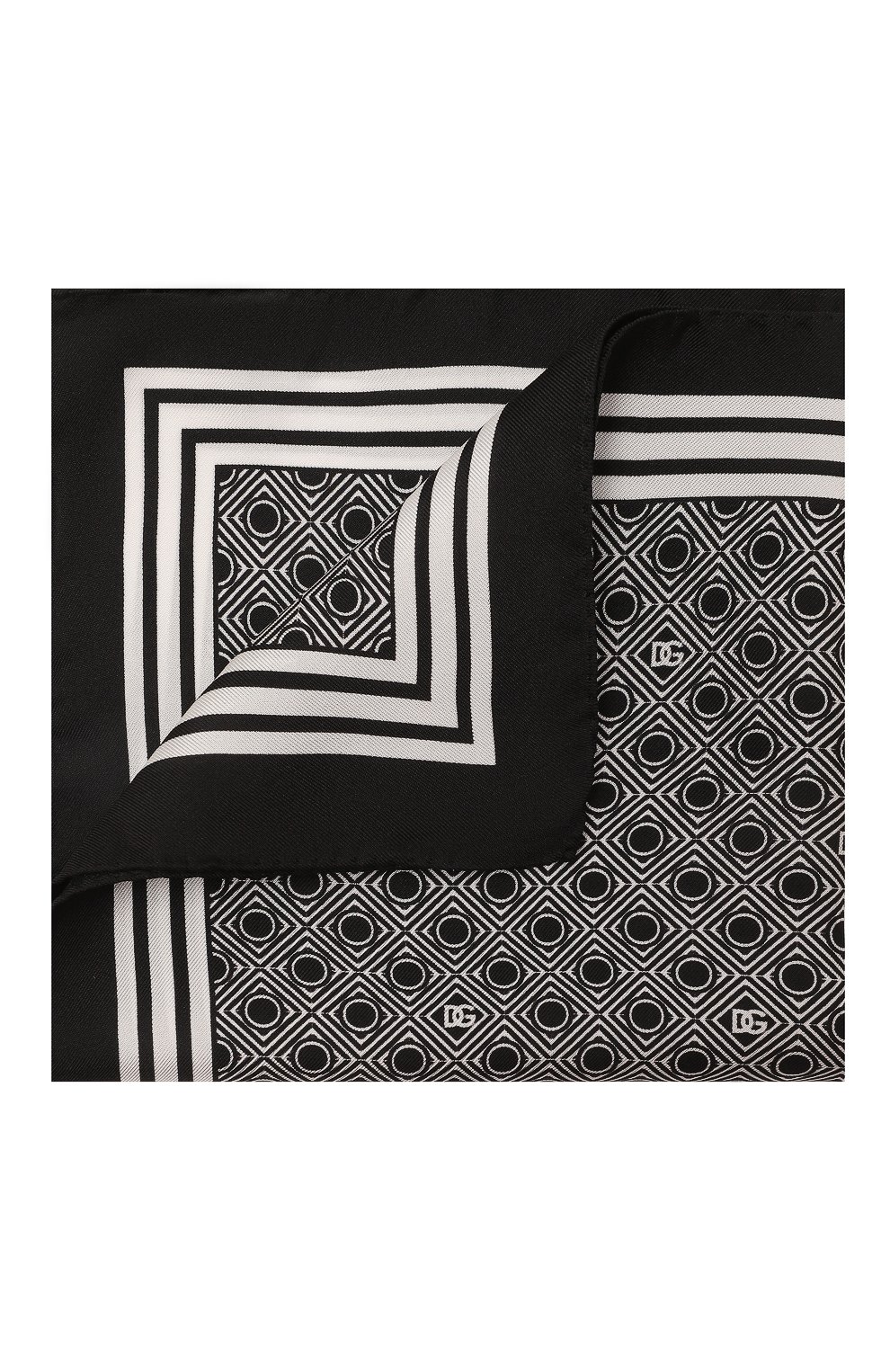 Шелковый платок DOLCE & GABBANA, арт. GR412E/G0WT2, фото 1