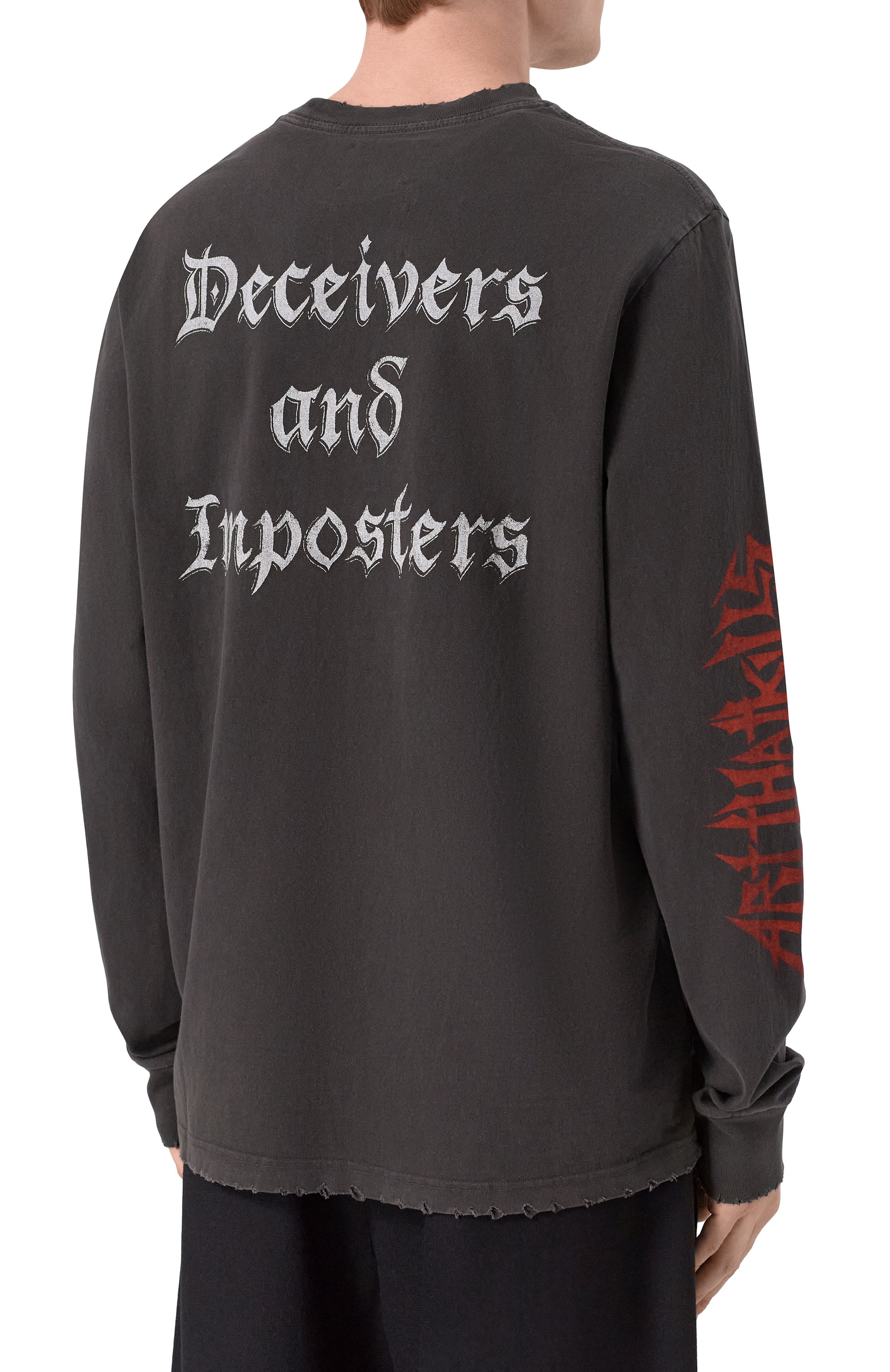 Хлопковый лонгслив GALLERY DEPT., арт. T0P005/C0TT0N, фото 4