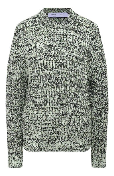 Свитер из хлопка и вискозы PROENZA SCHOULER WHITE LABEL, арт. WL2117566-KC084, фото 1