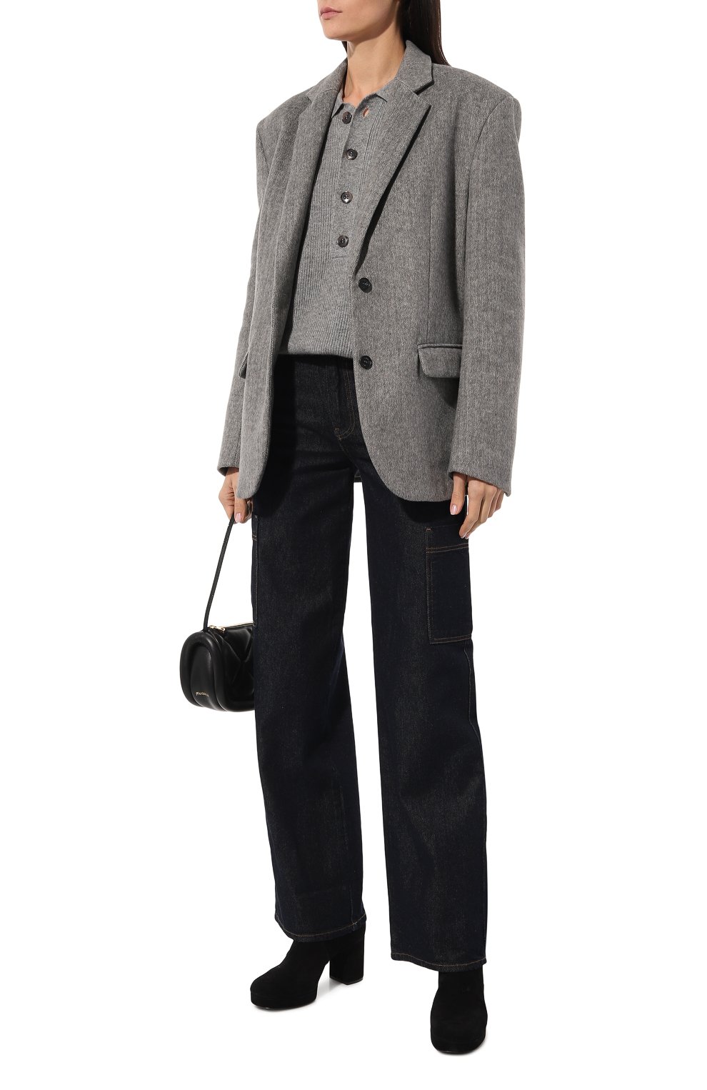 Замшевые ботильоны betty AGL, арт. D268503PCVEL0U0000, фото 2